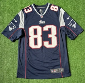 Nike New England Patriots Wes Welker #83 On Field NFL Football Jersey Size Small - Picture 1 of 9