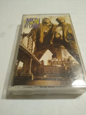 MEN AT LARGE cassette tape Love Struggle Progress CHUBB ROCK rap 1999 Tested  - Image 1 of 4