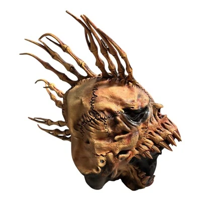 Forum Novelties Sinister Fin Skull Adult Costume Scary Halloween Mask DAMAGED - Image 1 of 4