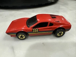 Hot Wheels Ferrari Racebait 308 "Street Beast" w/ Gold BWs 1988 Vintage Loose - Picture 1 of 4