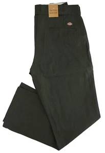 Pantalones de trabajo para hombre Dickies 874 ajuste original pierna recta reforzada 4 bolsillos - Imagen 1 de 27