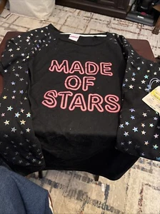 More Than Magic Size 14 Girls Made Of Stars Long Sleeve Shirt (kids) - Picture 1 of 5