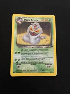 Dark Arbok 2/82 PL Holo Rare Pokemon Card Vintage 1999 WOTC Team Rocket Set 1 - Bild 1 von 8