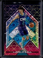 2021-22 Recon LaMelo Ball Swirl Holo Parallel #1/3 Hornets