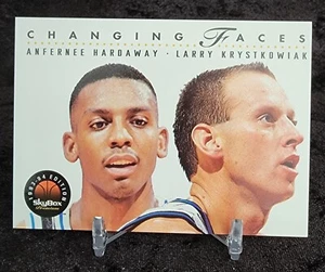 1993-94 Skybox Changing Faces Anfernee Hardaway & Larry Krystkowiak #310 - MINT - Picture 1 of 3