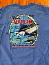 White Marlin 2008 Open Billfish Tournament Size 2XL T-Shirt Ocean City MD Blue