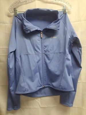 Chaqueta Reebok Play Dri Track Lavanda Poliéster Spandex Cremallera Completa Mujer Talla Pequeña Foto 1 de 4