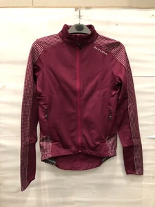 ALTURA WOMENS NIGHTVISION LONGSLEEVE CYCLING JERSEY - DARK PINK - Picture 1 of 2