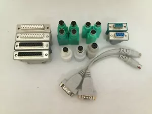 Mixed Lot -9 Pin Male to DB25 Female Serial to Parallel Adapter Connector +More - Picture 1 of 7