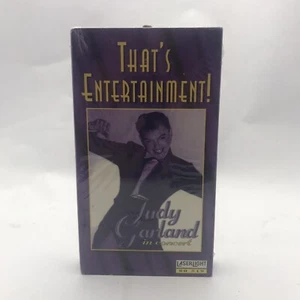 VHS: THAT'S ENTERTAINMENT....JUDY GARLAND IN CONCERT - Imagen 1 de 1