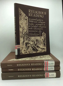 RELIGIOUS READING - 1975 1st ed - 4 vol - bibliography paperback - Imagen 1 de 3