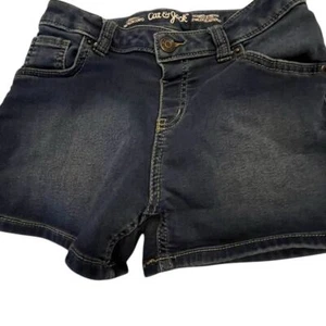 Girl's Cat & Jack Dark Denim Shorts by Cat & Jack-10/12 - Picture 1 of 4