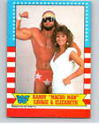 1987 O-Pee-Chee WWF #7 Macho Man Randy Savage/Elizabeth  V69399