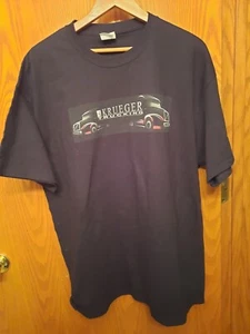 Men's Black XL Port and Company T-Shirt Krueger Trucking - Picture 1 of 4