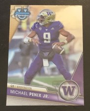 Michael Penix Jr. 2023 Bowman U Chrome Rookie Card #141 - Washington Huskies