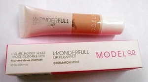 Model Co Wonderfull Lip Plumper .35 oz NIB CINNAMON SPICE - Picture 1 of 1