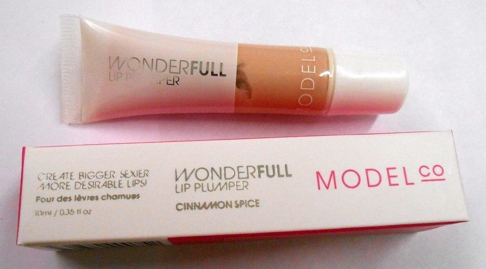 Model Co Wonderfull Lip Plumper .35 oz NIB  CINNAMON SPICE - Image 1 of 1
