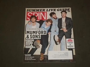 2011 JUNE SPIN MAGAZINE - MUMFORD & SONS COVER - GREAT PHOTOS - B 2107 - Picture 1 of 2