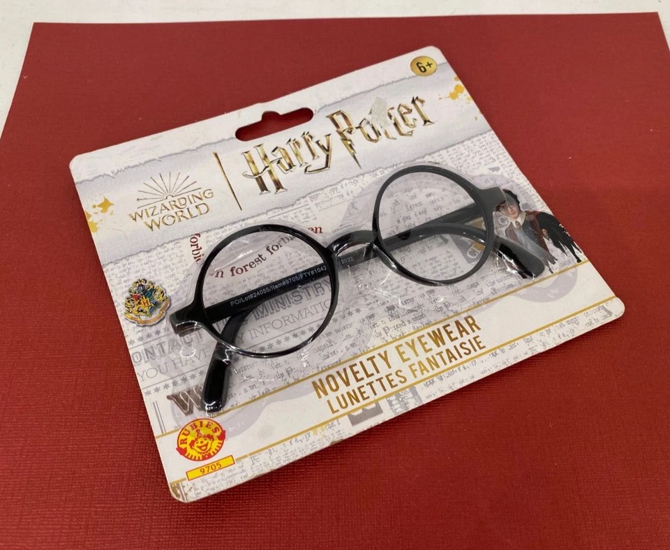 Rubies 2022 ☆ HARRY POTTER ☆ Wizarding World Glasses / Costume / Cos Play - Imagem 1 de 3