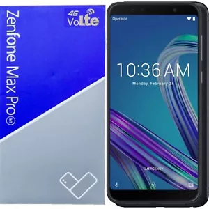 Asus ZenFone Max Pro 4G Black 32GB + 3GB DUAL SIM Unlocked OEM ZB602KL NEW - Foto 1 di 3