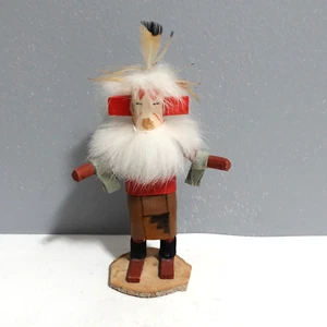 Kleine 5 Zoll handgefertigte Eidechse Kachina Puppe - Bild 1 von 9