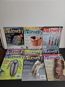 Art Jewelry magazine issues Lot Bundle of 9 Total - Picture 1 of 10