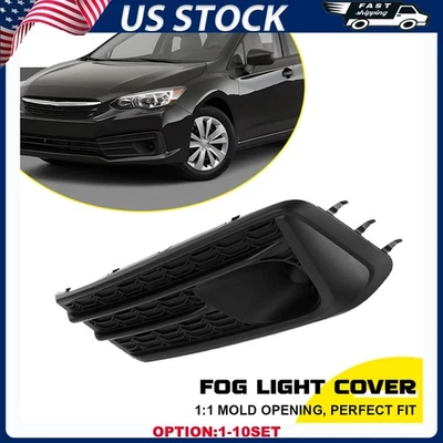 Conjunto de cubierta de biseles de luz antiniebla izquierda para Subaru Impreza 2020-23 57737FL01A 1-10x Foto 1 de 4