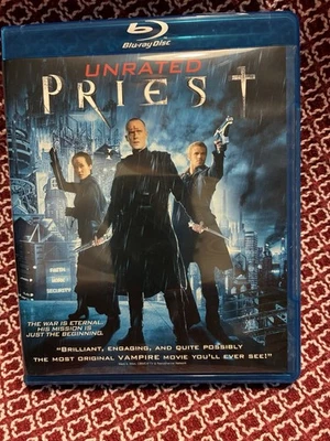 Priest (Blu-Ray, 2011, Unrated) Paul Bettany, Karl Urban, Cam Gigandet, Maggie Q Foto 1 de 3
