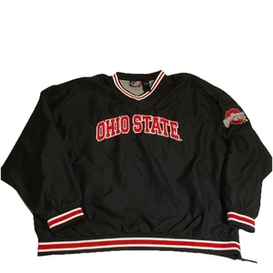 Ohio State Buckeyes gefütterter Pullover Gr. XL Team Leichtathletik schwarz Fronttaschen - Bild 1 von 8