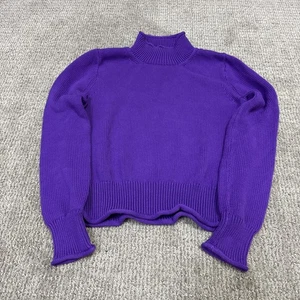 J.Crew Sweater Purple Long Sleeve Pullover Women’s Size XS - Picture 1 of 11