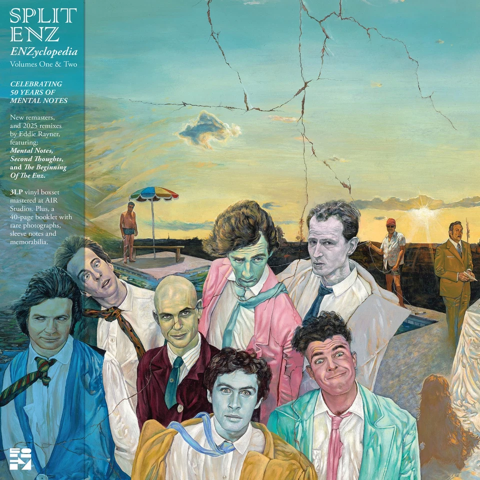 Split Enz ENZyclopedia - Volume 1 & 2 (Vinyl) 12" Album Box Set - Image 1 of 1