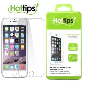 Hottips iPhone 6 6s Shatter Resistant Tempered Glass Screen Protector Guard - Photo 1 sur 1