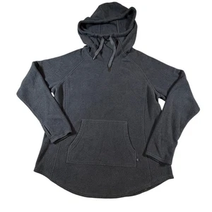 Free Fly Bamboo Polar Fleece Damen Hoodie Pullover Daumenlöcher grau Gr. XL - Bild 1 von 8