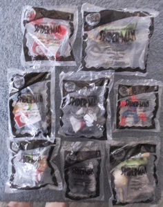 Espectacular Spider-Man 2009 serie animada McDONALDS HAPPY FOOD TOYS ~ Juego de 8 - Imagen 1 de 4