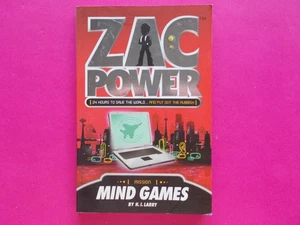 Zac Power - Mission : Mind Games by H. I. Larry - Like New - Picture 1 of 7