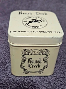 Brush Creek Kentucky Club Pfeifentabak Dose 1oz Wheeling WV Vintage - Bild 1 von 8