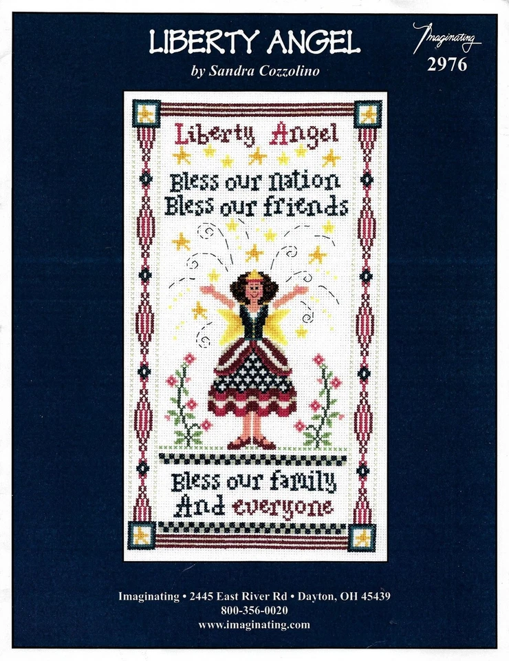 Liberty Angel by Imaginating cross stitch pattern - Image 1 of 1