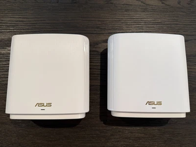 ~~~ Paquete de 2 ~~~ Sistema ASUS ZenWiFi AX6600 Tri-Band Mesh WiFi 6 (XT8 2PK) ~~~ Foto 1 de 4