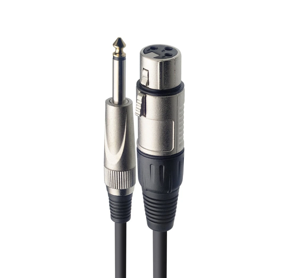 NUEVO Cable Stagg SMC3XP XLR-1/4" - Negro - 10' Foto 1 de 1