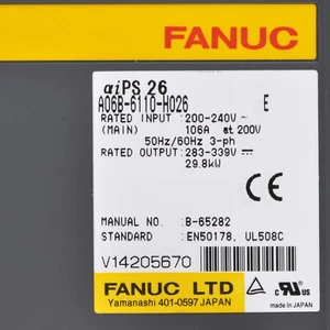 Refurbished FANUC A06B-6110-H026 SERVO AMPLIFIER New In Box Expendited Shipping - Picture 1 of 3