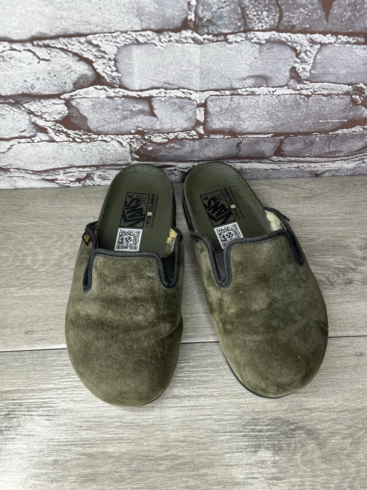 Vans Harbor Mule VR3 зеленый замши зефир скольжения на туфли женщин Sz 38EU/7,5M - Изображение 1 из 4