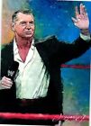 Vince McMahon 2018 Original Limited Edition Artist Signed Card 50 of 50