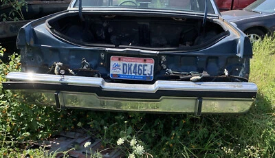 Buick Regal 1981-1987 montaje parachoques trasero cromado Foto 1 de 4