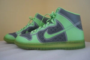 Selten 2012 Nike iD Dunk High HyperFuse grün 488098-991 Herren Größe: 9 Turnschuhe - Bild 1 von 12