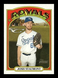 2021 Topps Heritage #284 Josh Staumont Kansas City Royals - Picture 1 of 2