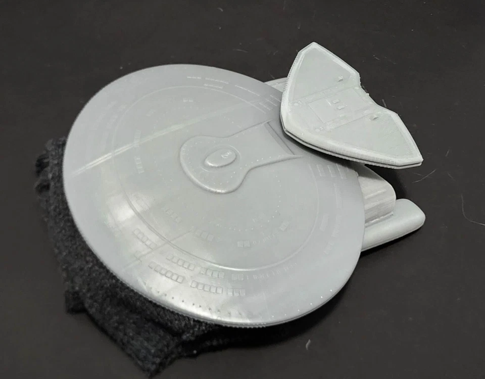 1/2500 scale Nebula Class Starship W/ Decals! Star Trek 3d printed resin model - Image 1 of 4