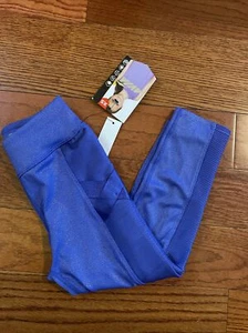 NWT Girls Avia Purple Dance Exercise Legging Pants Size XS 4/5 - Picture 1 of 12
