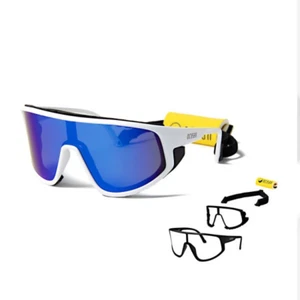 Ocean Glasses Sunglasses Killy Water White frames w/polarized Blue Lens NEW - Picture 1 of 4