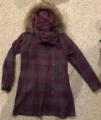 HURLEY Abrigo Invierno Cuadros Juniors M Foto 1 de 4