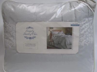 Juego de edredón floral Simply Shabby Chic 3 piezas azul blanco rosa - completo/reina Foto 1 de 4